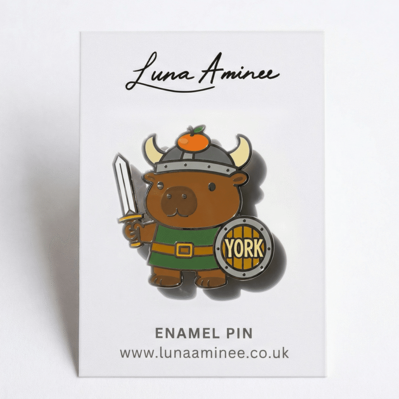 Cappy The Conquerer York pin