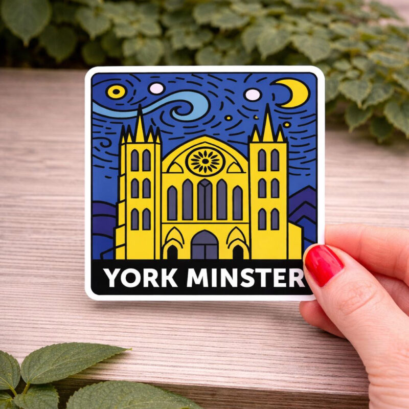 York Minster Vinyl Sticker