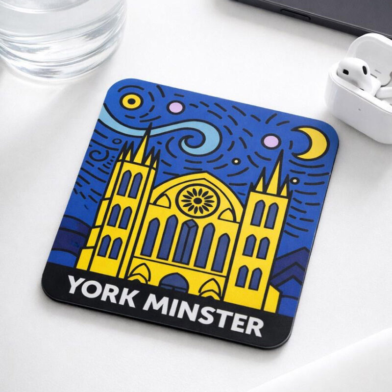 Starry Night York Minster Coaster