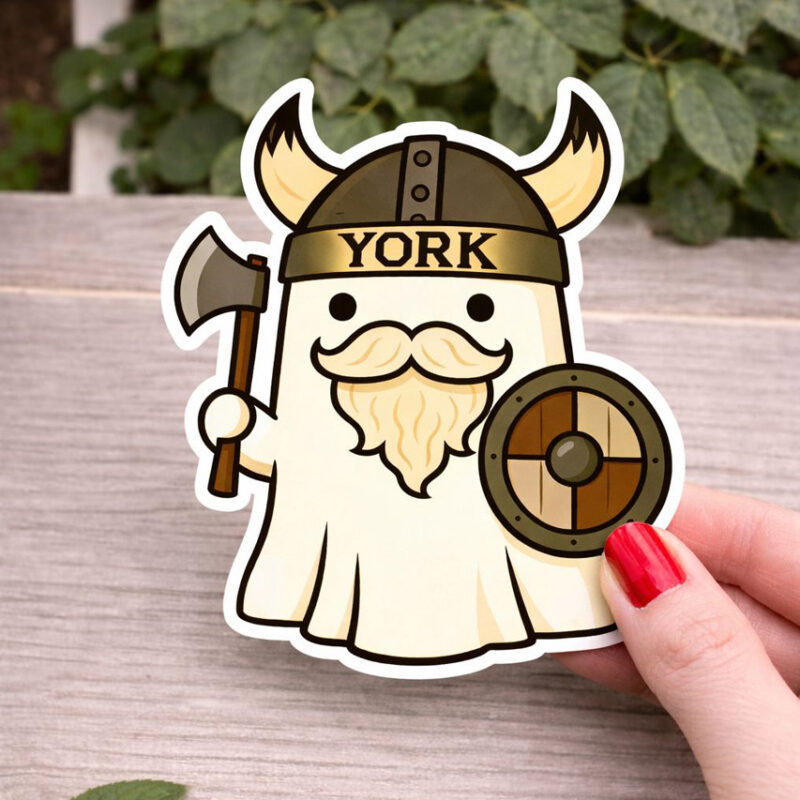 York Ghost Guardian Vinyl Sticker