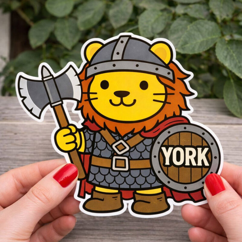 York Roarriorr Vinyl Sticker